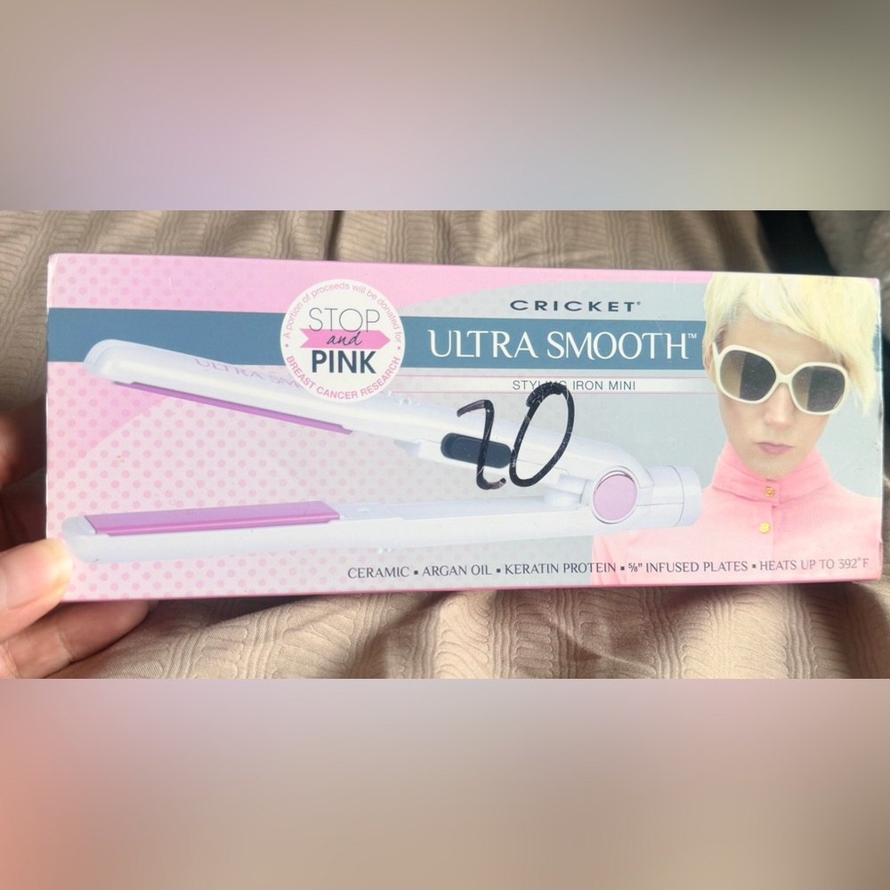 Ultra Smooth Mini Styling Iron - Pink